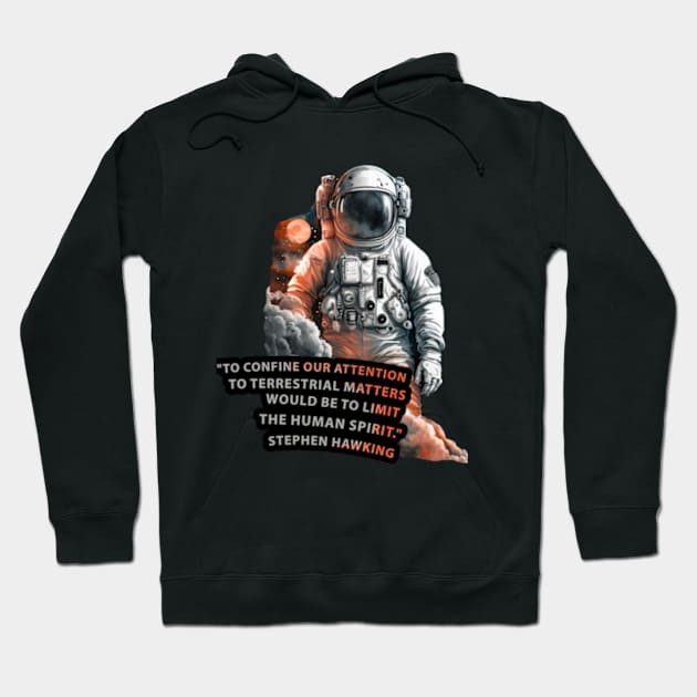 Go Beyond Orbit Hoodie by dmac